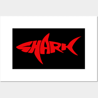 Shark Posters and Art